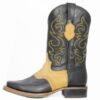 Bota rodeo Goldrush Antifaz Graso Negro